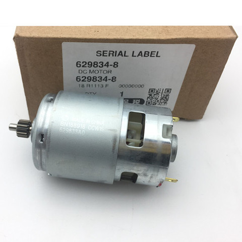 Original 18V MOTOR 629834-8 629937-8 para Makita HP457D DF457D BDF453 DDF453 DDF453RFE DHP453 BHP453 8390D taladro tornillo conductor ► Foto 1/4