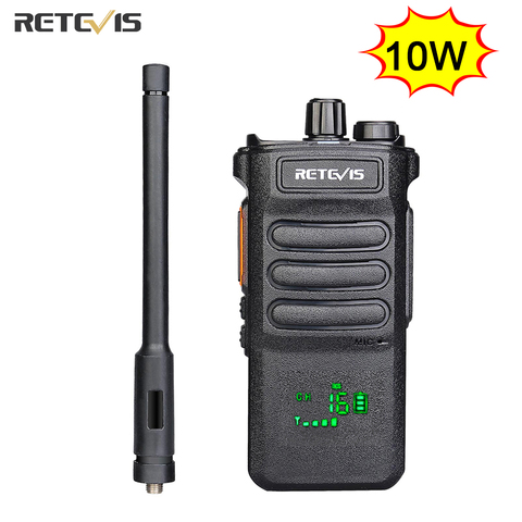 Retevis-Walkie Talkie RT86 de largo alcance Radio bidireccional para caza, potente walkie-talkies UHF, 10W ► Foto 1/6