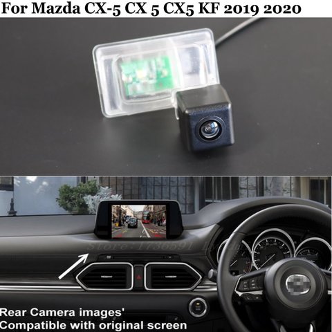 Cable adaptador de cámara CCD para reversa, visión nocturna, vista trasera de coche, Monitor OEM, para Mazda CX-5 CX 5 CX5 KF 2022 28 pines ► Foto 1/5