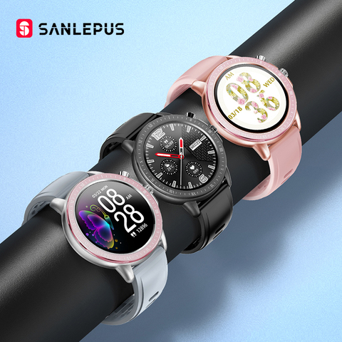 SANLEPUS-reloj inteligente para hombre y mujer, accesorio de pulsera resistente al agua IP67 para Android, iPhone y xiaomi, versión Global, 2022 ► Foto 1/6