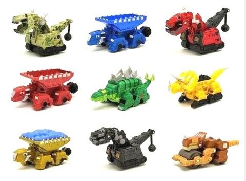 Dinostrux-Camión de dinosaurios extraíble, Mini modelos de coche de juguete, regalos para niños, modelos de dinosaurio de juguete ► Foto 1/1