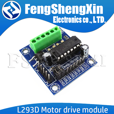 Módulo de accionamiento del Motor de placa de desarrollo de expansión de unidad de Motor MINI L293D para Arduino UNO MEGA2560 R3 ► Foto 1/2