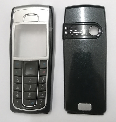 Cubierta de carcasa negra para puerta de batería, teclado para Nokia 6230 6230i y destornillador Herramientas Abiertas ► Foto 1/2