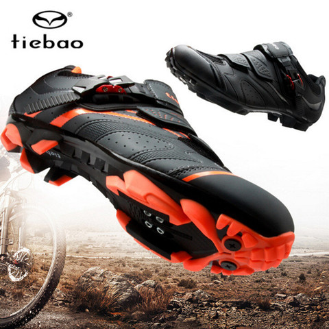 Tiebao ciclismo zapatos sapatilha ciclismo mtb hombres zapatillas de deporte de las mujeres zapatos de bicicleta de montaña de auto-bloqueo superstar original bicicleta zapatos ► Foto 1/6