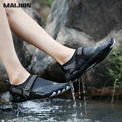 Zapatos de secado rápido para hombre y mujer, zapatillas de agua transpirables, antideslizantes, para deportes al aire libre, zapatilla de playa resistente al desgaste ► Foto 1/6