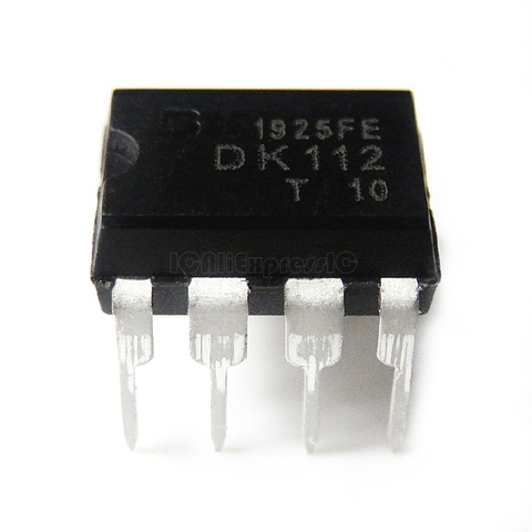 10 unids/lote DK112 DIP-8 DIP 12W AC-DC chip de control de fuente de conmutación US nuevo original en Stock ► Foto 1/1