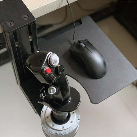 Mando para THRUSTMASTER Hotas X56 VKB, mando para simulador de vuelo, ratón, teclado, bandeja gruesa, accesorios de montaje de Metal ► Foto 1/6