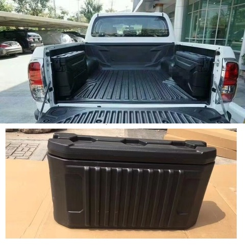 Caja de almacenamiento para herramientas de camiones, compatible con Hilux Mu-x d-max Navara L200, piezas de accesorios exteriores para automóviles ► Foto 1/6