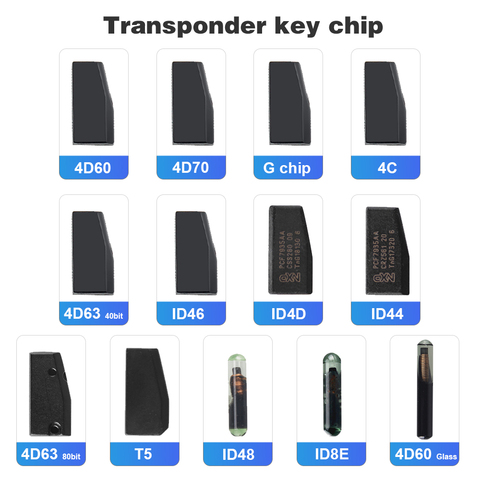 Vdiagtool 4D Id40 Id44 Id46 Id63 40Bits/80Bits Id48 Id60 de Id70 Id8E T5 4C G Chip transpondedor remoto clave sin grabar Chip ► Foto 1/1