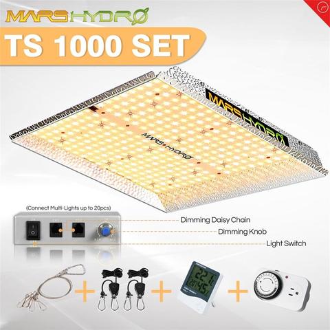 Mars hydro-Luz Led de cultivo TS 1000W, placa cuántica de espectro completo, fitoamplificador para plantas de interior, sistema hidropónico ► Foto 1/6