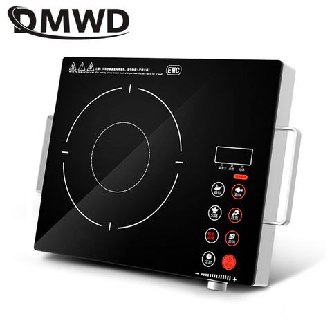 DMWD-cocina de inducción multifunción, olla caliente de 2200W, estufa de cerámica eléctrica auténtica, electrodoméstico de cocina de alta potencia ► Foto 1/2