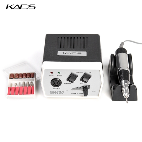 KADS-taladro eléctrico para uñas, aparato para manicura, 35W, 30000RPM, herramienta de manicura, Kit de lima de uñas con cortador de fresado ► Foto 1/6