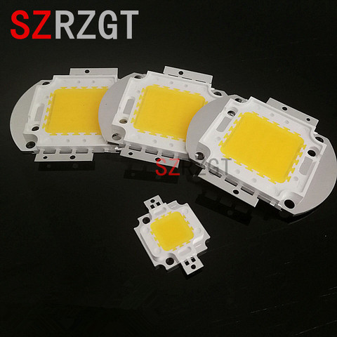 Blanco/blanco cálido 10W 20W 30W 50W 100W de luz LED Chip DC 12V 36V COB LED integrado lámpara diodos de foco reflector bombilla ► Foto 1/2