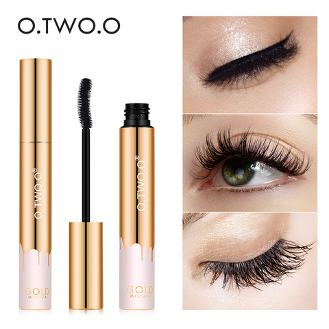 O.TWO.O Oferta nueva máscara, extensiones para pestañas color negro con cepillo, maquillaje de alta duración ► Foto 1/6