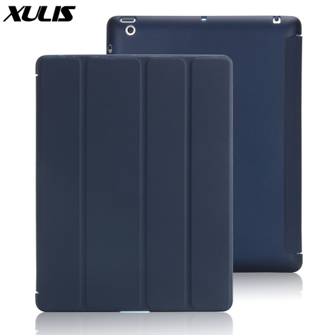 Funda de cuero con tapa para iPad 2, 3, 4, A1396, soporte inteligente, A1458, A1460 ► Foto 1/6