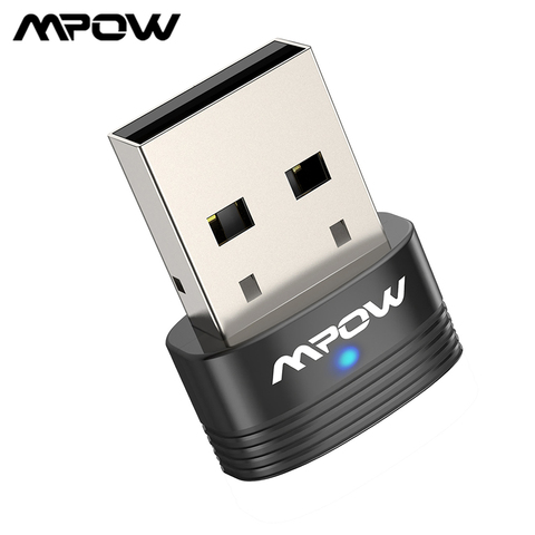 Mpow BH456 Bluetooth 5,0 USB adaptador de antena inalámbrico receptor y transmisor para teclado de ordenador portátil auriculares altavoces ► Foto 1/6