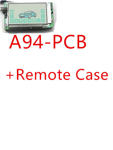 Mando a distancia LCD de dos vías A94, control remoto llavero para versión rusa, sistema de alarma para coche Starline A94 ► Foto 1/1