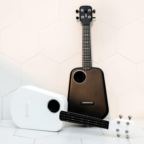 Ukelele inteligente con Bluetooth, instrumento Musical con 2 LED, 23 pulgadas, USB, Control por aplicación, concierto, Soprano ► Foto 1/6