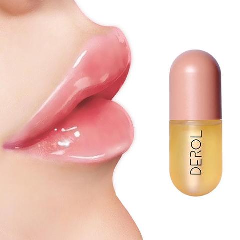 Volumizador de labios instantáneo, reparación de labios hidratante, reducción de líneas finas, máscara brillante, Color de labios, aceite, cuidado labial ► Foto 1/6