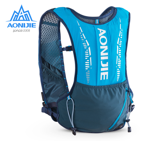 AONIJIE C9102 Ultra chaleco 5L hidratación mochila paquete bolsa de agua frasco para el senderismo Trail Running maratón deporte ► Foto 1/6