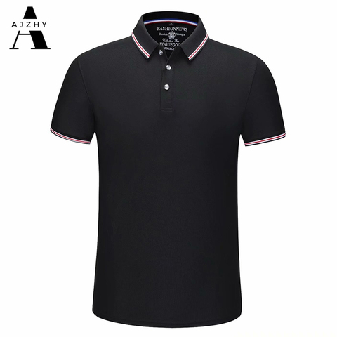 Polo informal a la moda para hombre y mujer, camisetas de marca de verano, Polo de Golf transpirable, Polos deportivos de algodón 65% poliéster 35% ► Foto 1/6