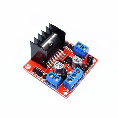 Tarjeta de control L298N para Módulo de motor, para arduino, motor paso a paso, robot de coche inteligente, 1 unids/lote, promociones especiales ► Foto 1/1