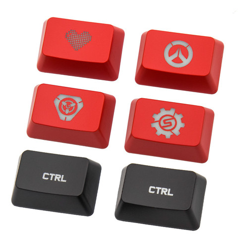 Tapa de llave ctrl retroiluminada para teclado mecánico Logitech G810 G910 G413 G512 G pro, 1 reemplazo para pc ► Foto 1/4