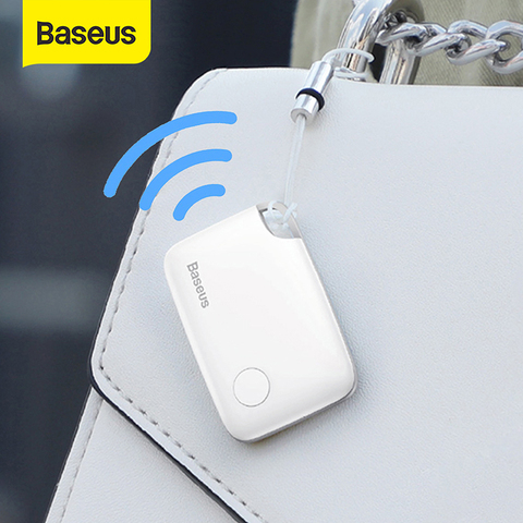 Mini rastreador inteligente Baseus Antipérdida localizador inteligente Bluetooth para niños, teléfonos clave, alarma antipérdida para niños, localizador de clave de etiqueta inteligente ► Foto 1/6