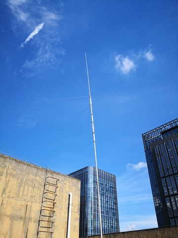 Retevis-antena de estación Base omnidireccional MA04, banda 4 HF, resistente al agua, 7/14/21/28MHz, de onda corta, para transceptor para aficionados ► Foto 1/6