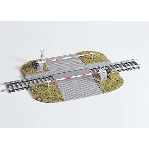 Modelo en miniatura de barrera de cruce de carril de carretera, modelo de construcción urbana, modelo de tren, mesa de arena, 1:87 HO, 55725 ► Foto 1/1