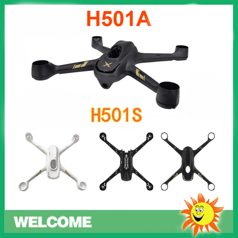 Hubsan H501A H501S RC aviones no tripulados de piezas de repuesto de cuadricóptero H501S-01/22 H501A-01 shell cuerpo ► Foto 1/4