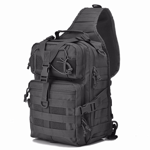 Nuevo 20L Paquete de asalto táctico militar Sling mochila Army Molle impermeable mochila bolsa para senderismo al aire libre Camping caza ► Foto 1/6