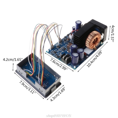 Módulo de fuente de alimentación reductor CNC, 50V, 20A, 1000W, voltaje constante, pantalla Digital LCD, módulo de potencia ajustable, bricolaje, N02 20 ► Foto 1/6