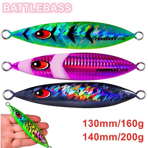 BATTLEBASS-cebo de pesca de plomo, aparejos de pesca de mar profundo, 1 unidad, 160g/200gMetel ► Foto 1/5