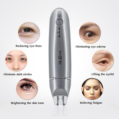 Mini máquina de belleza Hifu para ojos BB, dispositivo de estiramiento facial, elimina arrugas, círculos oscuros, hinchazón, relajación, masajeador de ojos EMS ► Foto 1/6