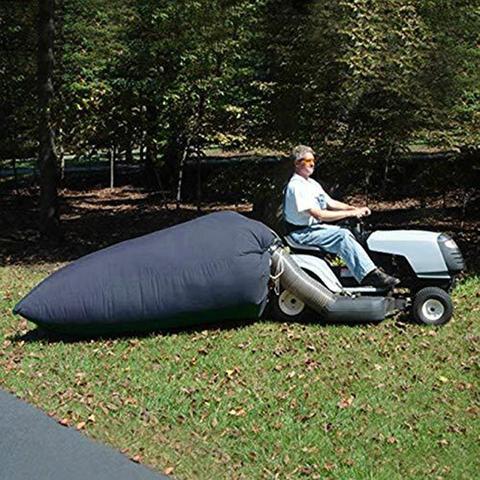 Tractor de césped plegable, bolsa de almacenamiento de hojas para cortacésped, limpieza de jardín, bolsa de tela Oxford fácil de operar ► Foto 1/6