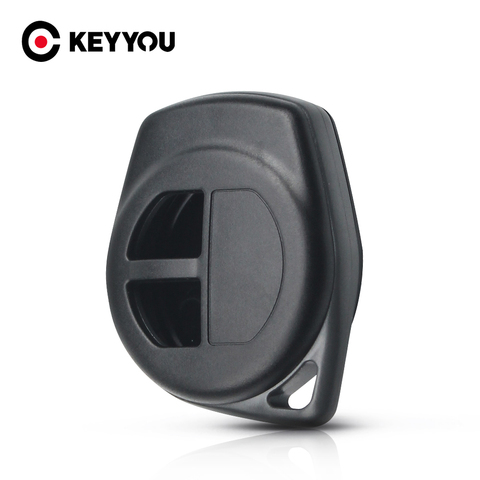 KEYYOU-funda de silicona con 2 botones para mando a distancia, carcasa de repuesto para llave de coche, compatible con Suzuki Igins Alto SX4, Vauxhall Agila, años 2005 a 2010 ► Foto 1/6