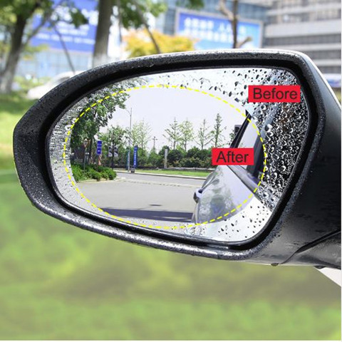 Espejo retrovisor para coche, película protectora antiniebla a prueba de lluvia para Renault Megane 2 3 Duster Logan Clio 4 3 Laguna 2 Sandero Scenic 2 ► Foto 1/6