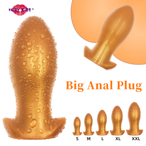 Consolador Anal para mujeres y adultos, juguete sexual erótico con tapón grande Bdsm, 18 productos íntimos ► Foto 1/6