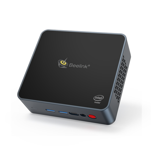 Beelink GK Mini Windows 10 MINI PC Intel lago Géminis J4125 8GB 128GB 5,8G WiFi Bluetooth 4K computadora PK Gemini M GK55 ► Foto 1/6