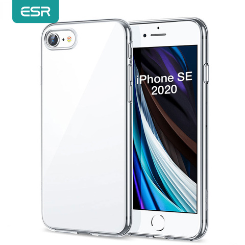 ESR-Funda transparente de TPU para iPhone SE 2022, 12 Pro, Max, 11 Pro, X, XR, XS, Max, 8, 7 Plus, 6s ► Foto 1/6