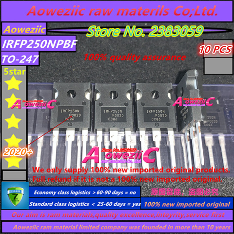 Aoweziic 2022 + 100% nuevo importado original IRFP250NPBF IRFP250N TO-247 FET 200V30A ► Foto 1/2