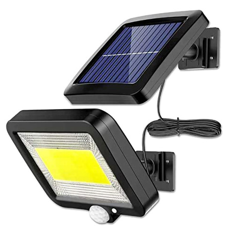 Luz Solar impermeable con Sensor de movimiento para exteriores lámpara alimentada por energía Solar de emergencia para jardín y calle, 120LED ► Foto 1/6