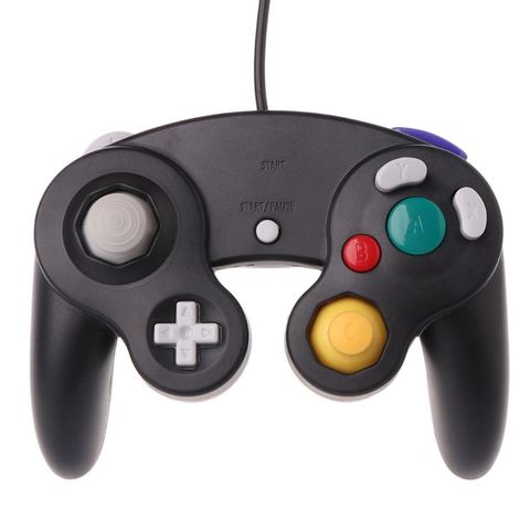 2022 nuevo NGC con cable controlador de juego de Nintendo GameCube Gamepad para Video juego para WII consola de Control con GC puerto ► Foto 1/6