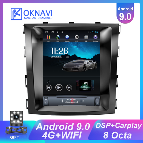 Radio Multimedia con GPS para coche, Radio con reproductor DVD, navegador, 2 Din, para GREAT WALL, Haval H9, estilo Tesla, 9,7 pulgadas, Android 9,0 ► Foto 1/6