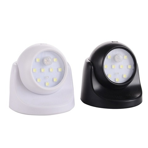 9 lámpara LED con cuentas, luces de pared, Sensor de movimiento, luz nocturna, rotación de 360 grados, inalámbrico, Auto PIR infrarrojo IR, Detector de seguridad WF923 ► Foto 1/5