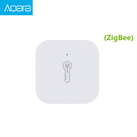 En Stock, Xiaomi AQara Smart Temperature Humidity Sensor, ZigBee Wifi inalámbrico trabajo con xiaomi smart home mijia Mi home App ► Foto 1/5