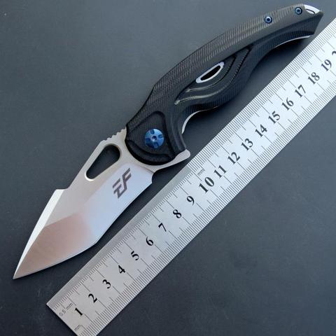 Eafengrow-cuchillo plegable EF936, D2 + G10, bolsillo de acampada, portátil, táctico, EDC, herramienta para exteriores ► Foto 1/6