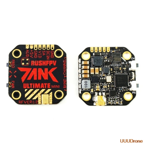 RUSH TANK-transmisor VTX para Dron teledirigido Ultimate MINI, 5,8 GHz, 48 canales, 0/25/200/500/800mW conmutable, 20x20, FPV apilable ► Foto 1/6