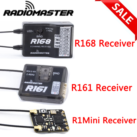 Radiomaster R1 MINI R161 R168 8CH 16CH Receptor SBUS RSSI Compatible FRSKY D8 D16 TX16S SE RC FPV Drones ► Foto 1/6